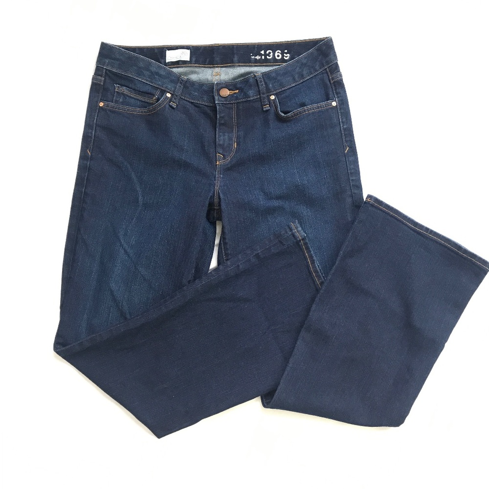 Gap Perfect Boot Jeans Dark Wash 30 Short